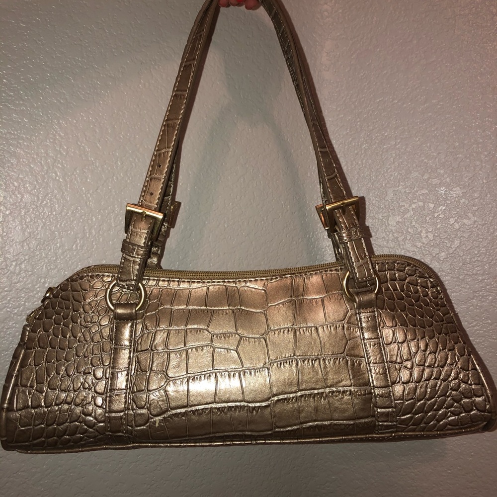 NWOT Snake skin print bag